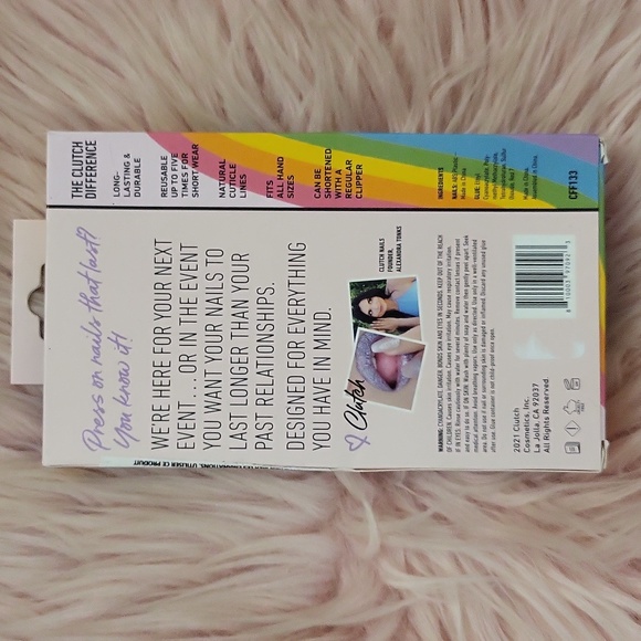 SALE!! Brand New CLUTCH NAILS False Nails-XL - Picture 3 of 3